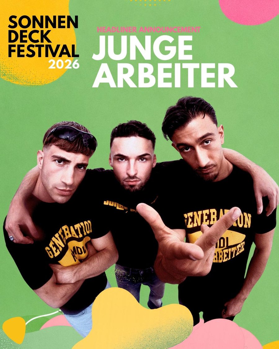 Junge Arbeiter — Sonnendeck Festival 2026